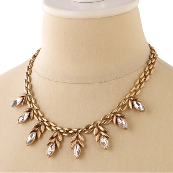 Stella & Dot | Versatile Crystal Encrusted Birdie Feather Statement Neck… - Picture 3 of 16